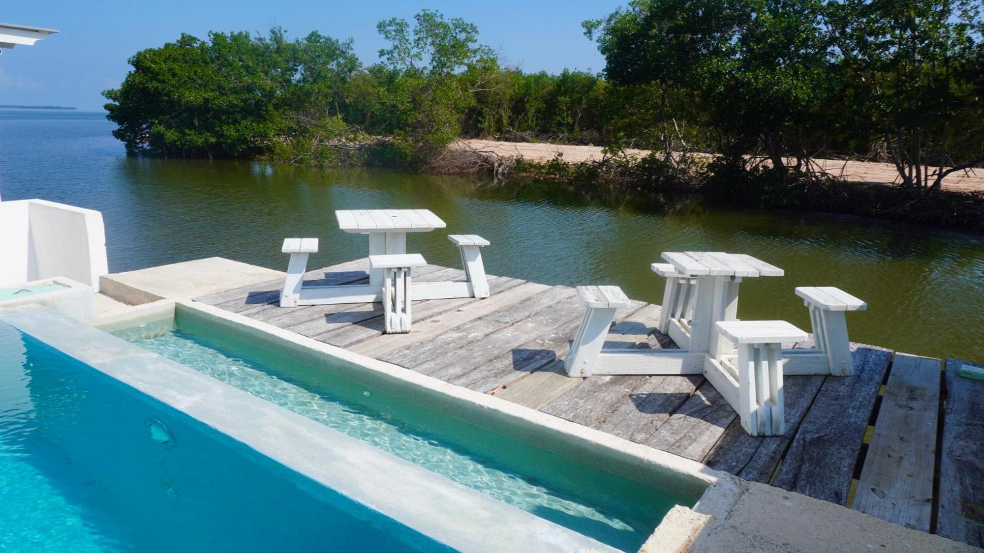 See Belize Waterside Sea View Apartment With Infinity Pool & Overwater Deck Belize City Ngoại thất bức ảnh